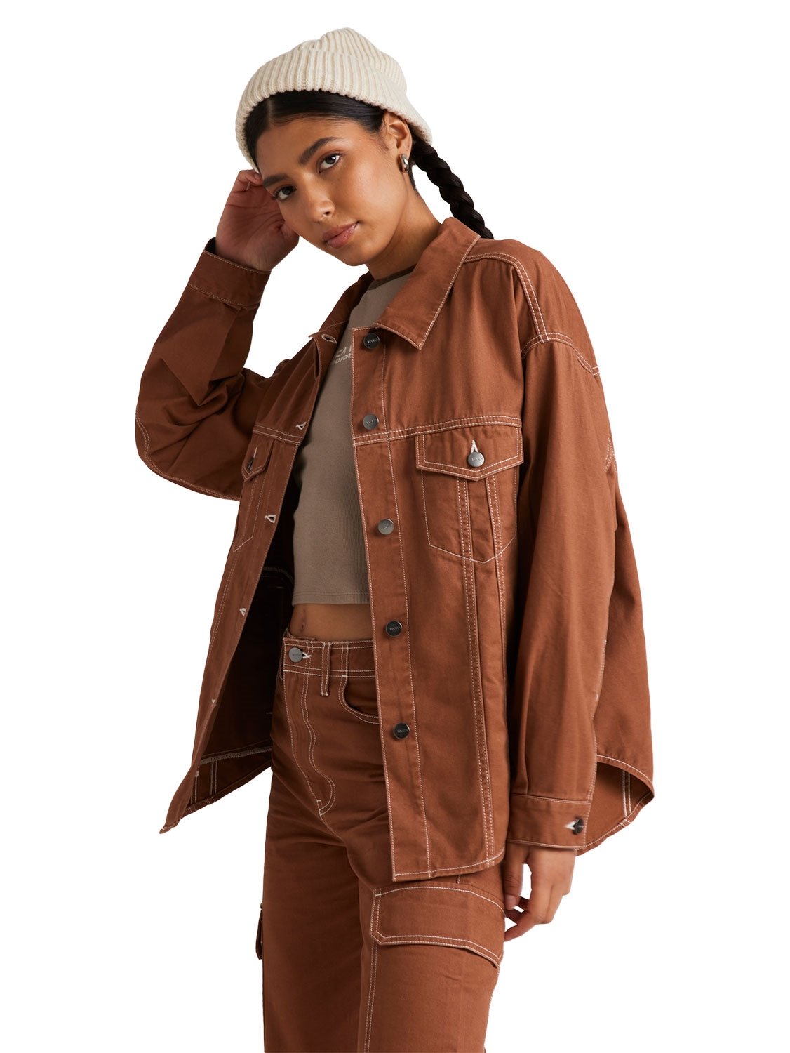 RVCA Ladies Indie Twill Jacket