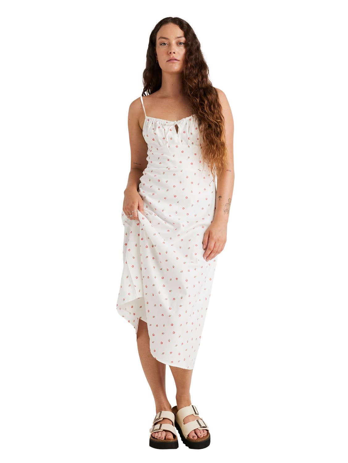 RVCA Ladies Rose Bud Cafe Dress