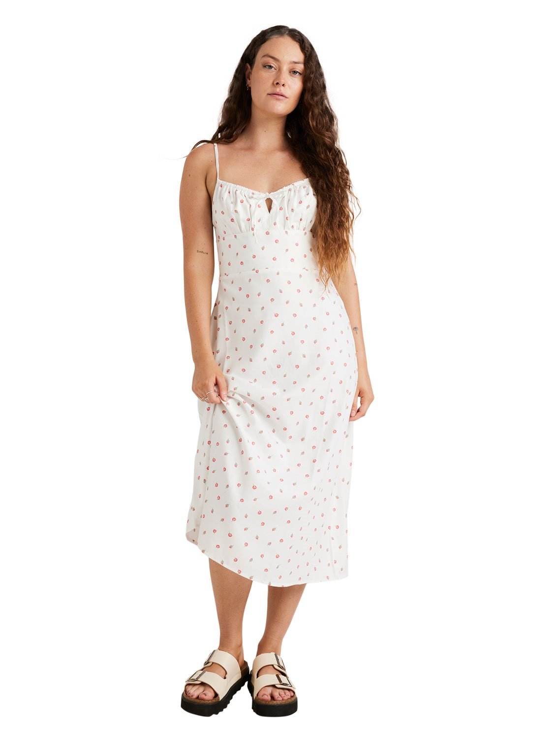 RVCA Ladies Rose Bud Cafe Dress