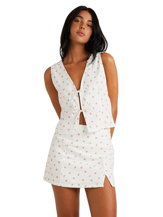 RVCA Ladies Rose Bud Top
