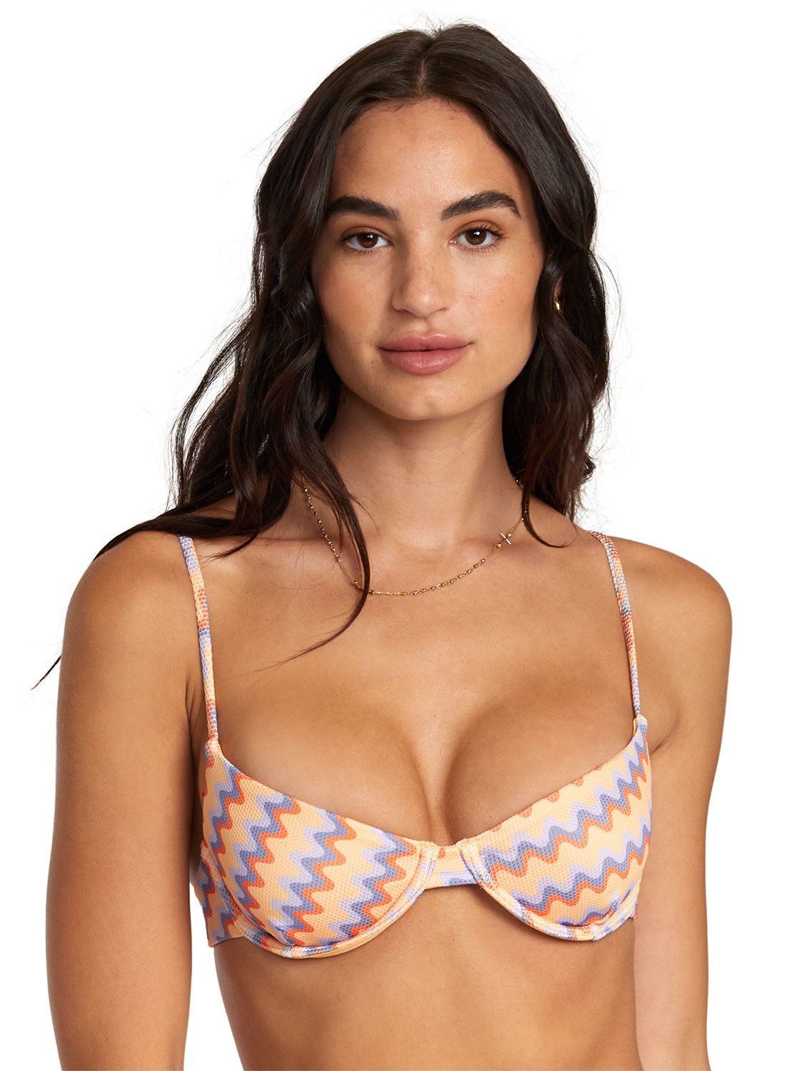 RVCA Ladies Retro Waves Underwire Bikini Top
