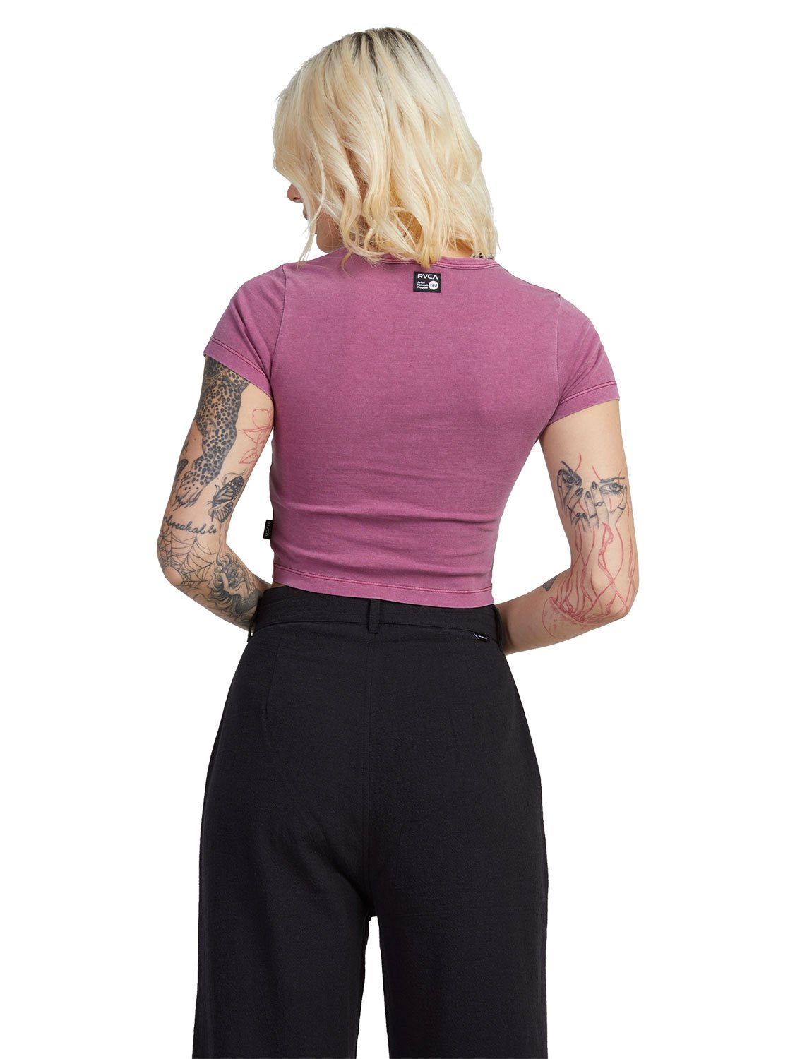 RVCA Ladies Krak Baby T-Shirt