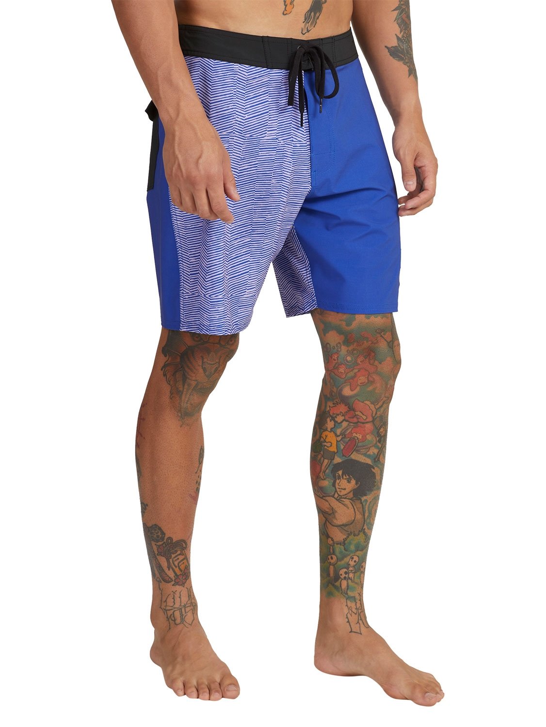 RVCA Men's Brain Freeze Trunk 17" Boardshorts