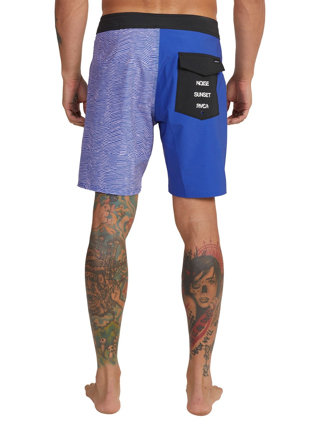 RVCA Men's Brain Freeze Trunk 17" Boardshorts
