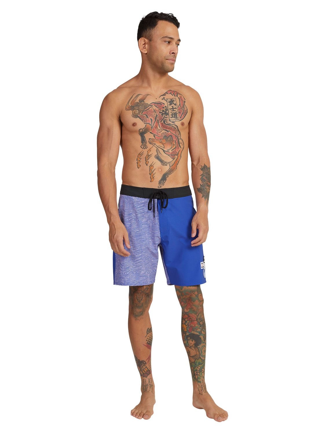 RVCA Men's Brain Freeze Trunk 17" Boardshorts