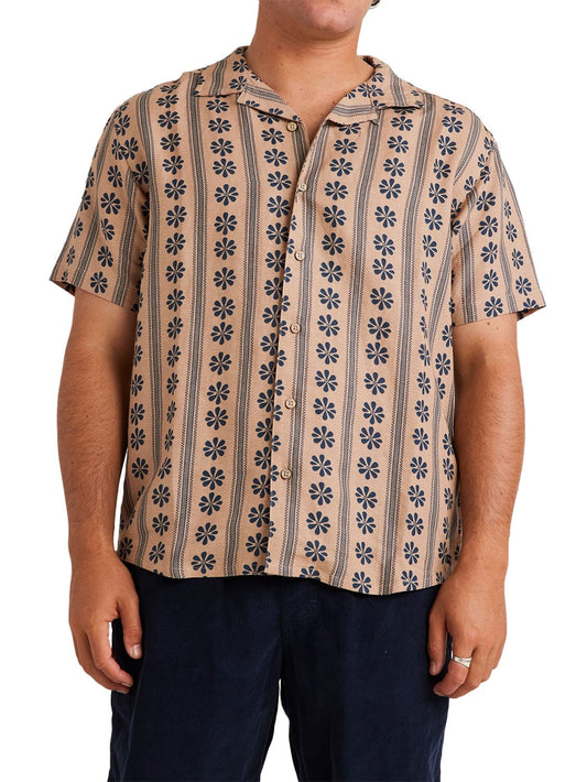 RVCA Men's Daisied Shirt