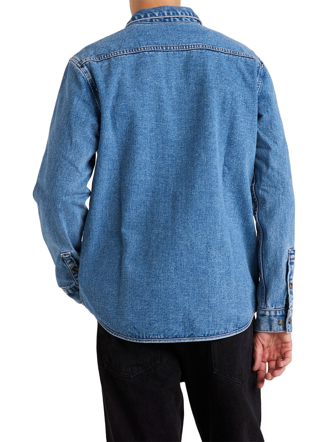 RVCA Men's Classic Denim Shirt