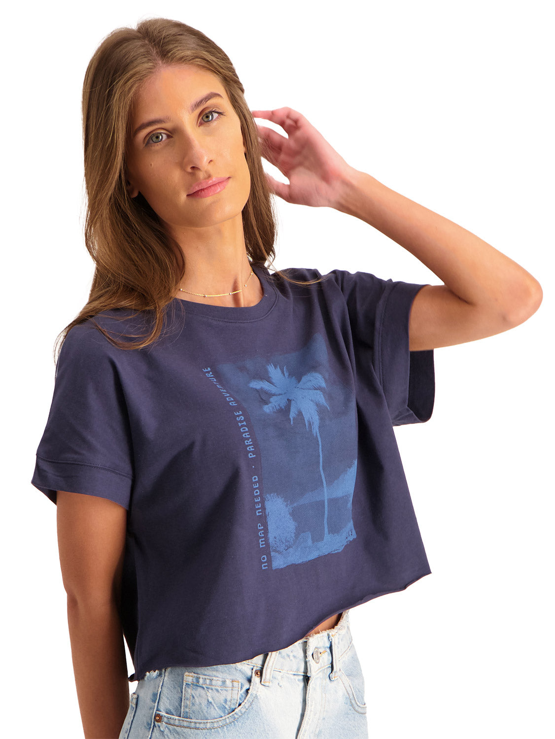 ROXY Ladies Map Palm T-Shirt