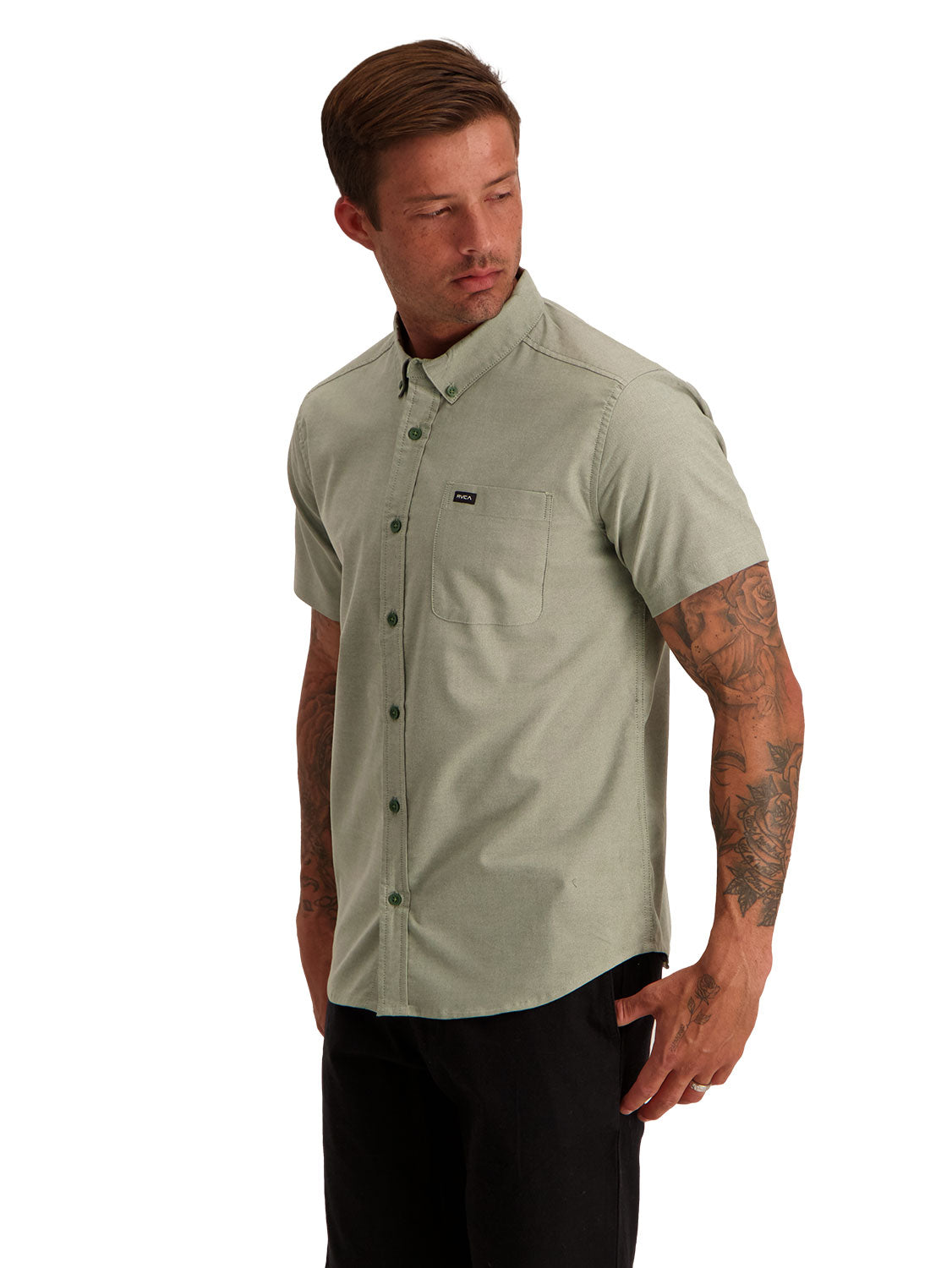 RVCA Men's That'll Do Stretch Shirt