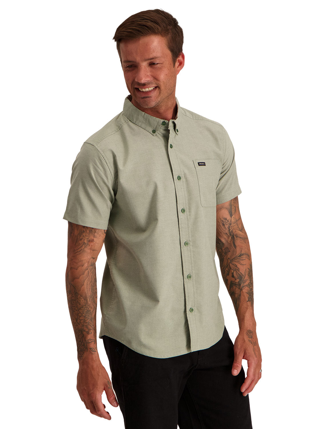 RVCA Men's That'll Do Stretch Shirt