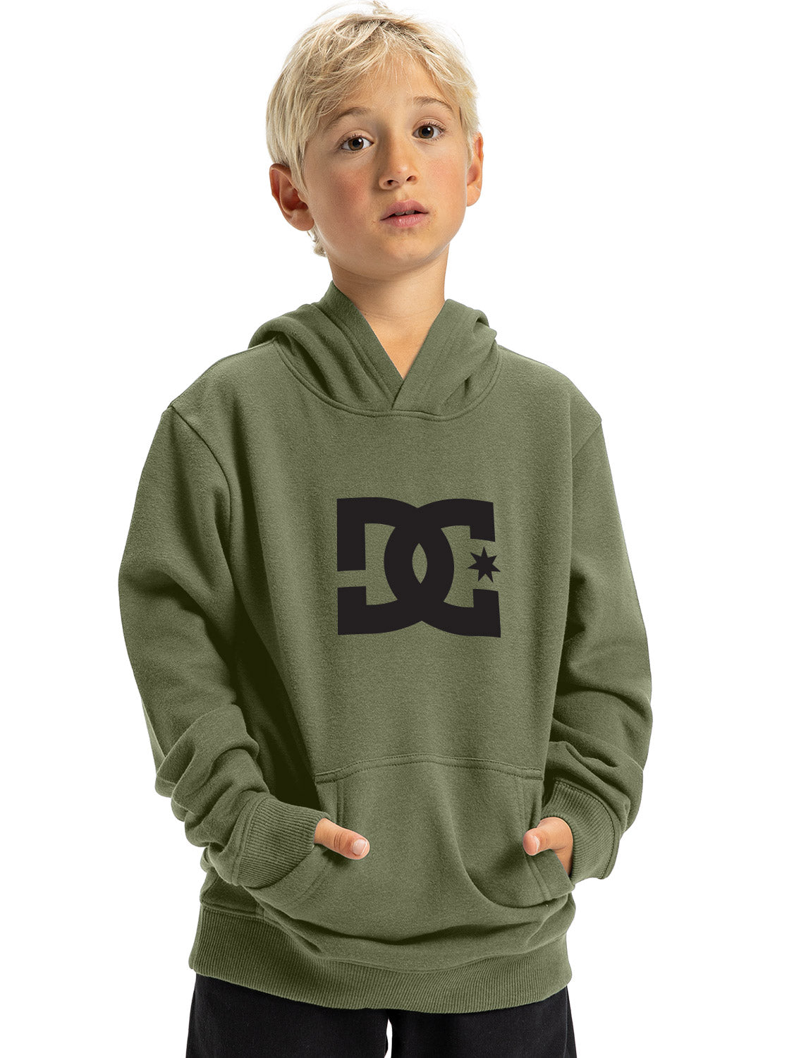 DC Boys DC Star Hooded Pullover
