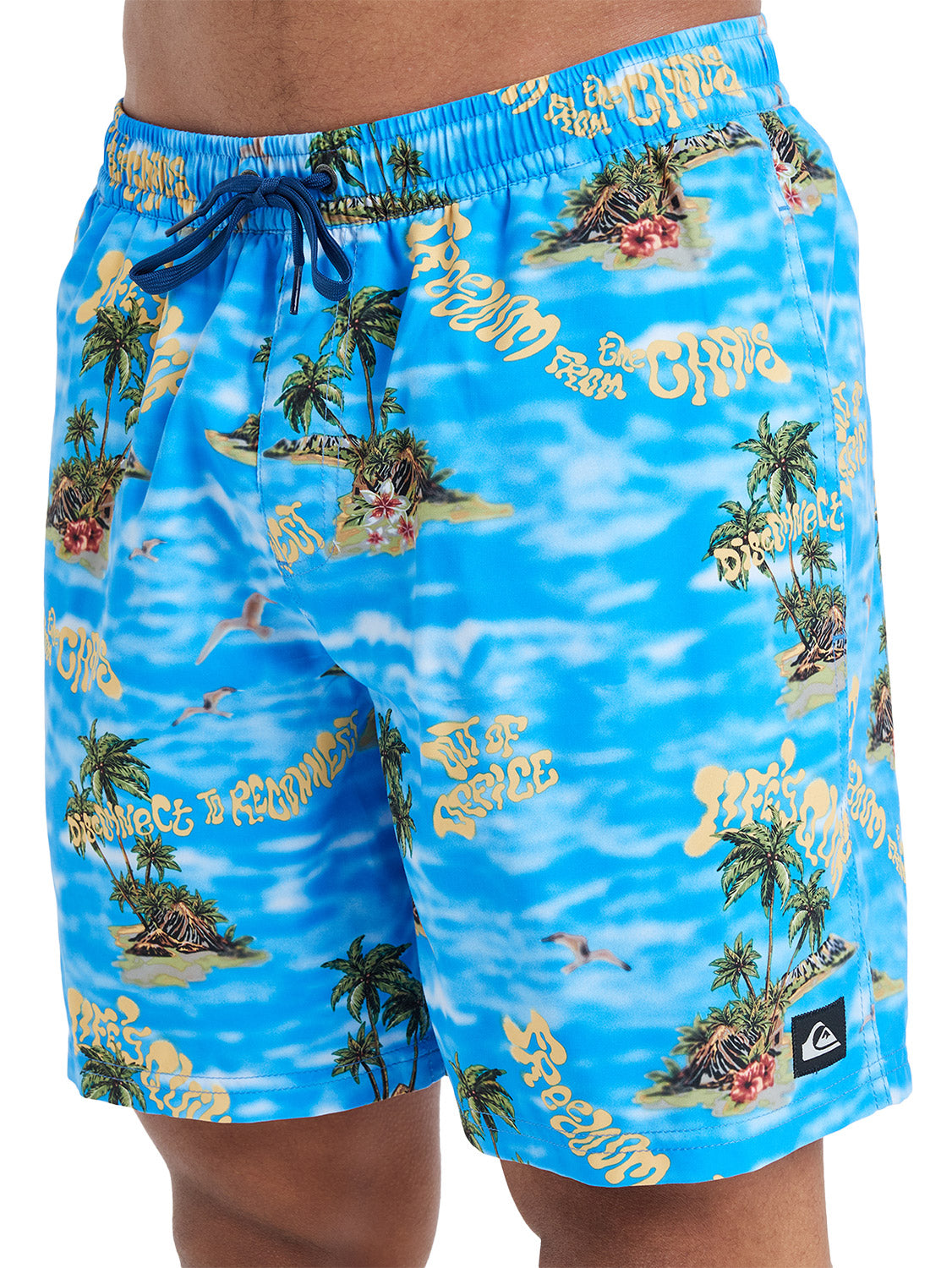 Quiksilver Men's Safe Paradise 17" Volley