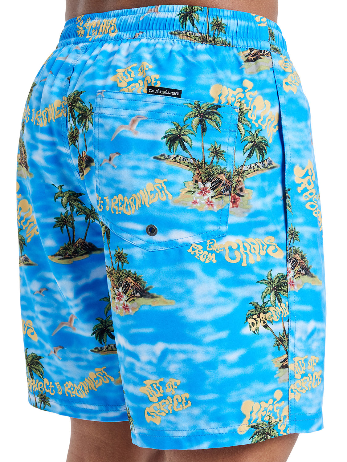 Quiksilver Men's Safe Paradise 17" Volley