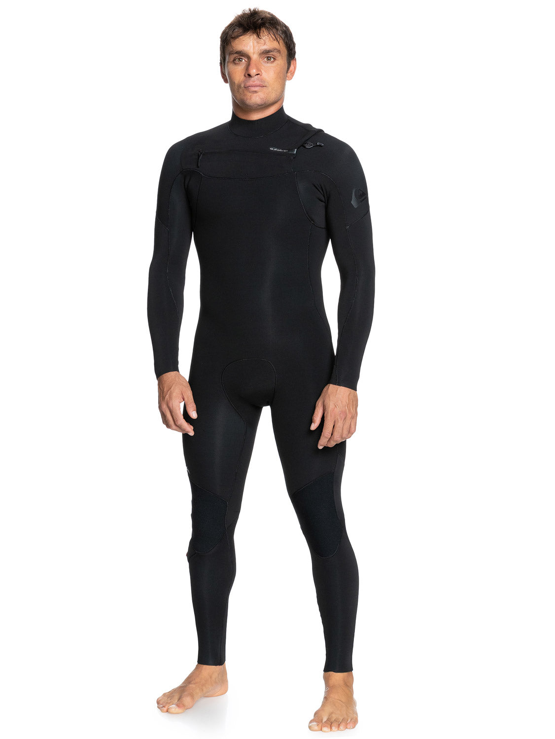 Men's Quiksilver 4/3 Sessions Chest Zip Wetsuit