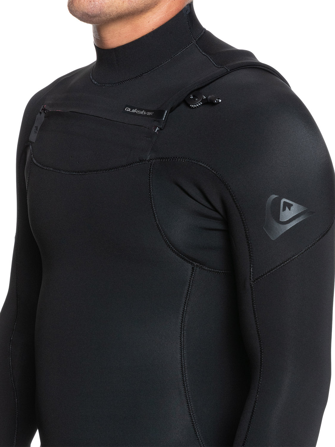 Men's Quiksilver 4/3 Sessions Chest Zip Wetsuit