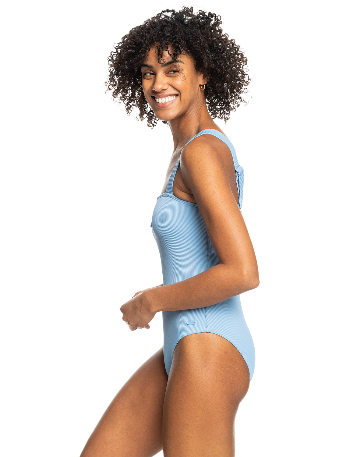 ROXY Ladies Rib Love The Coco V Line One-Piece