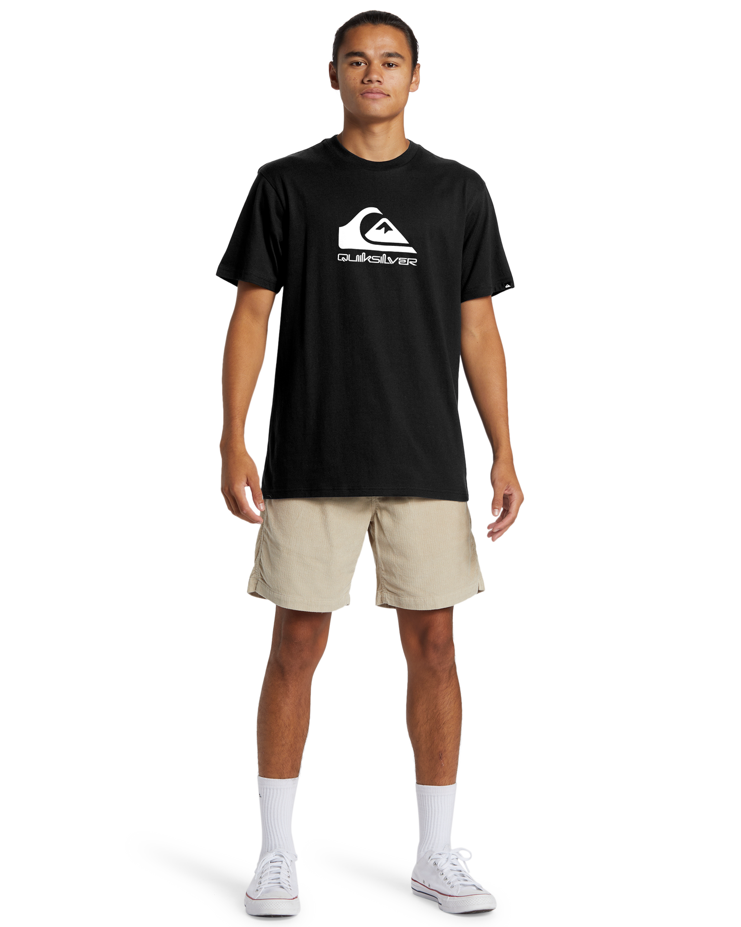 Quiksilver Mens Corp Logo T-Shirt