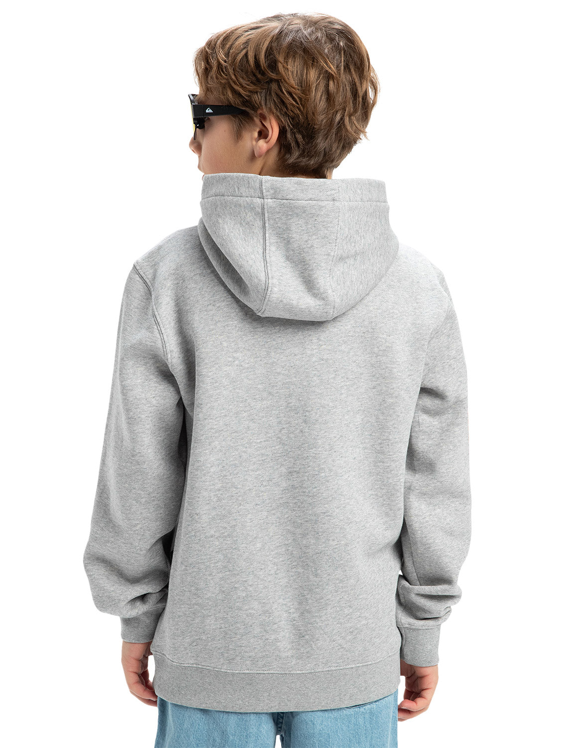 Quiksilver Boys Corp Logo Hooded Pullover