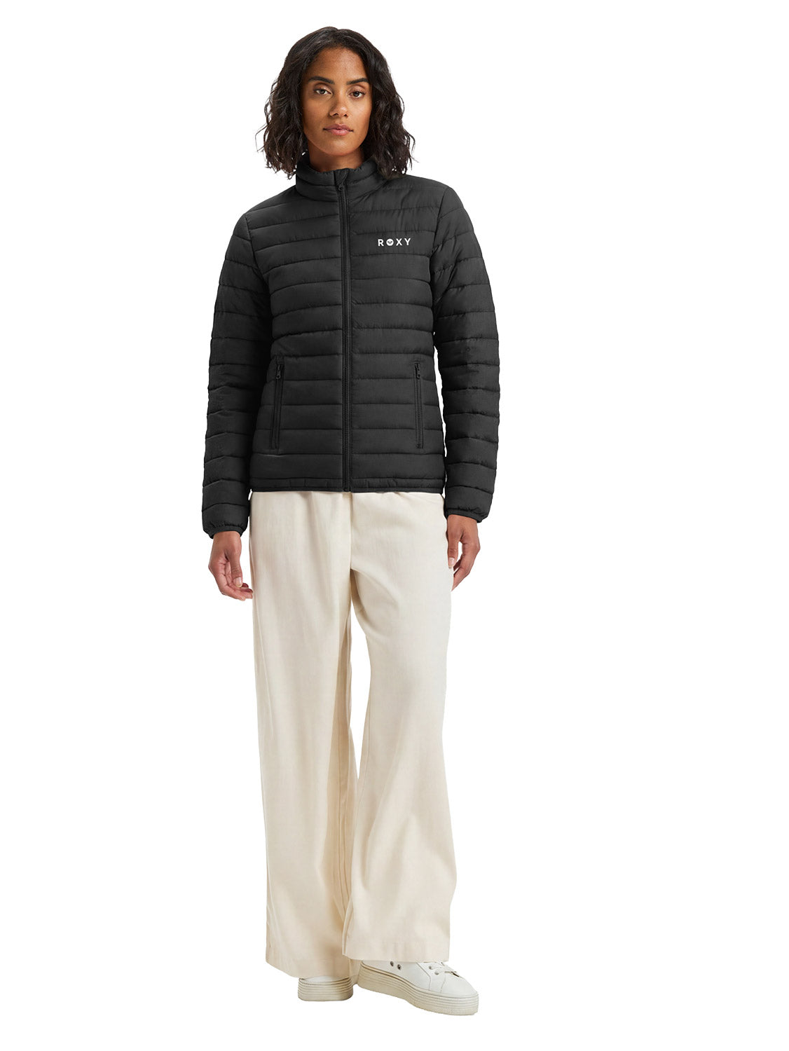Roxy Ladies Full Zip Puffer Jacket