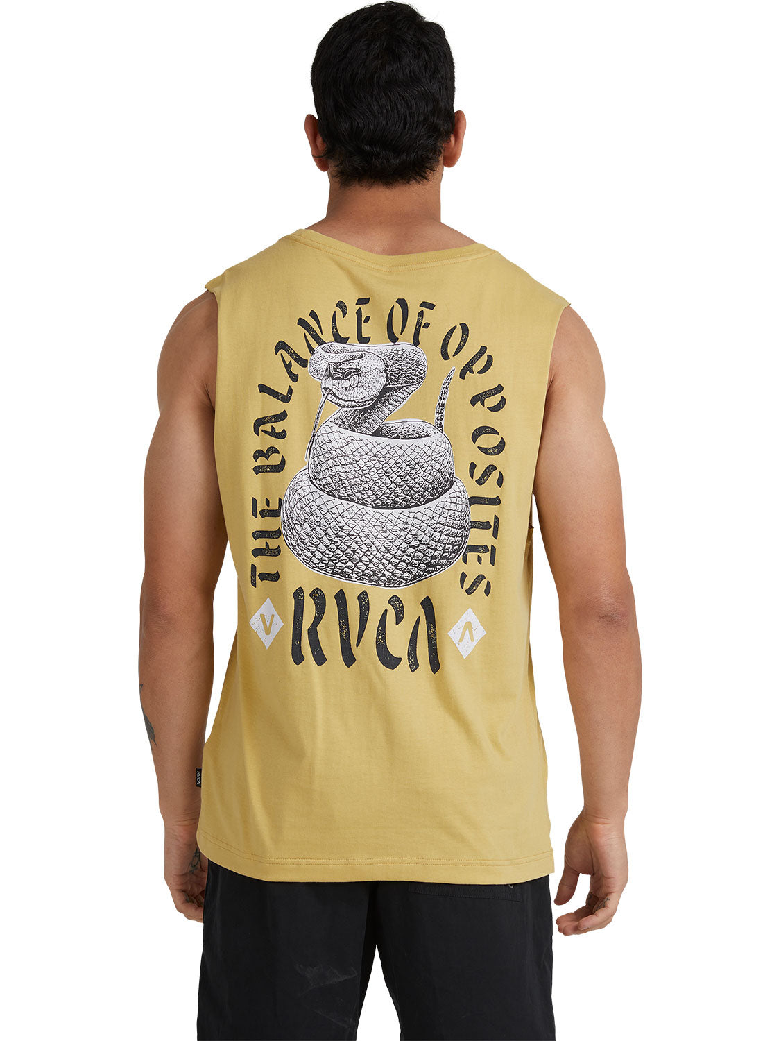 RVCA Men's Beautiful Danger Muscle Tank