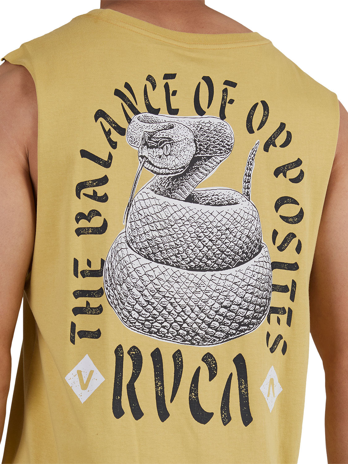RVCA Men's Beautiful Danger Muscle Tank