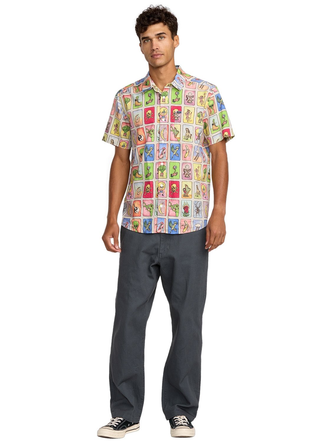 RVCA Men's KSL Tarjeta T-Shirt