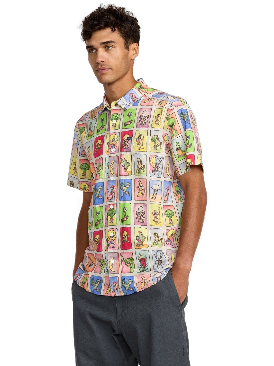 RVCA Men's KSL Tarjeta T-Shirt