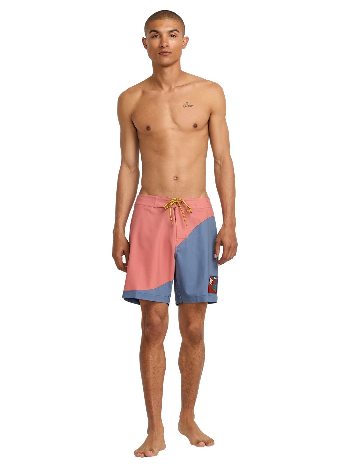 RVCA Men's LA Wave Split 17" Boardshort