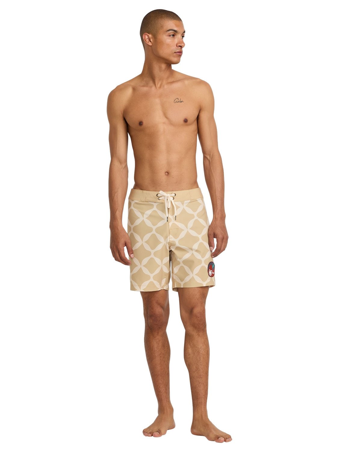 RVCA Men's LA Ornament Trunk 17"