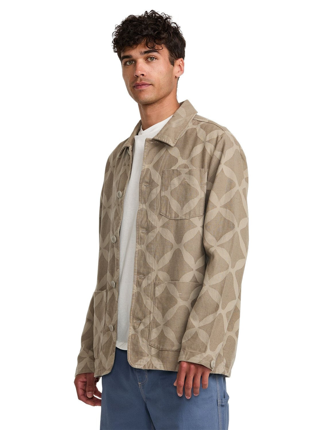 RVCA Men's LA Ornament Chore Jacket