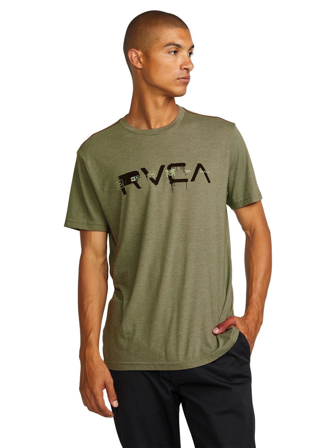 RVCA Men's All Spray T-Shirt