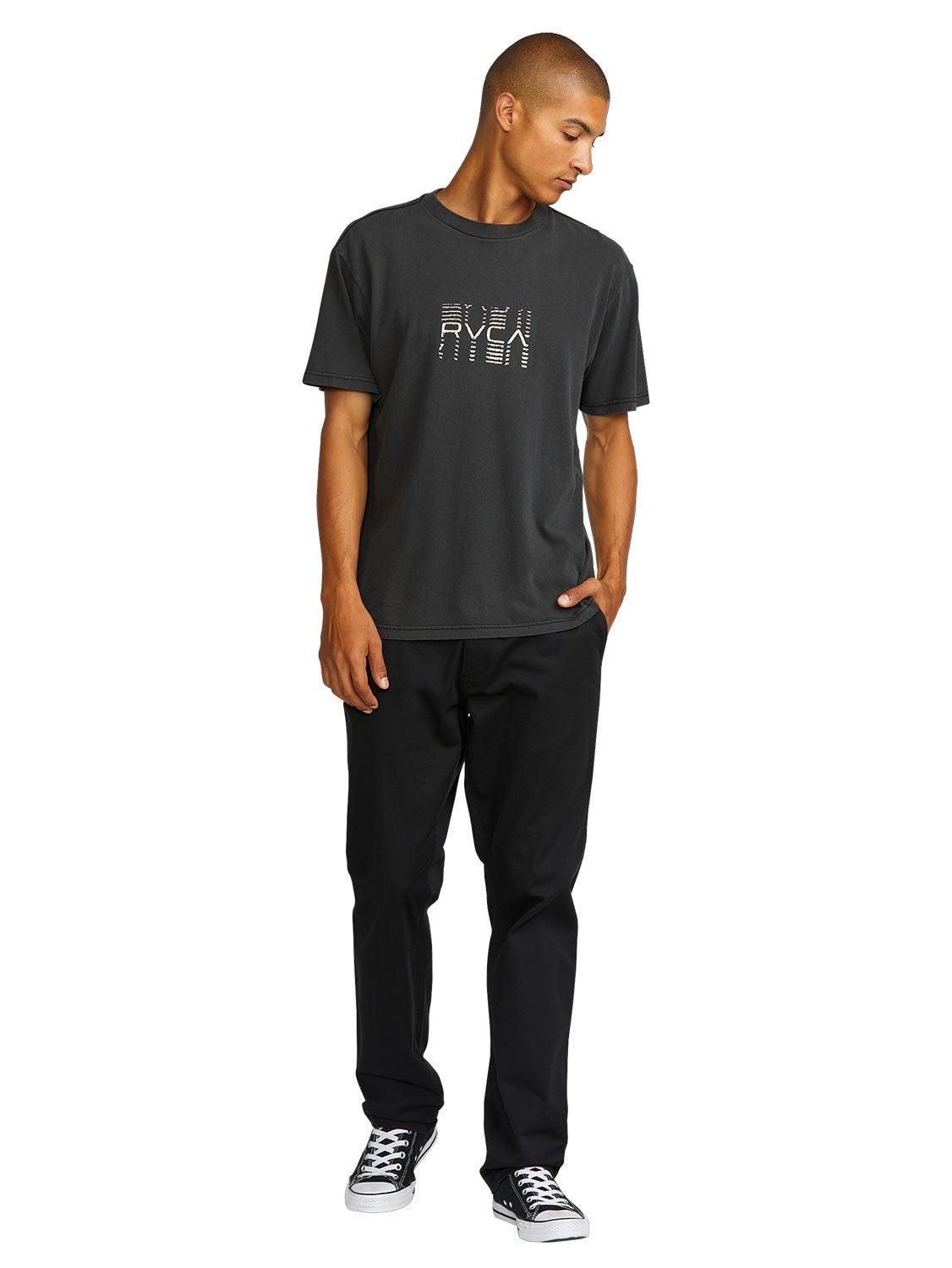 RVCA Men's Repeated T-Shirt