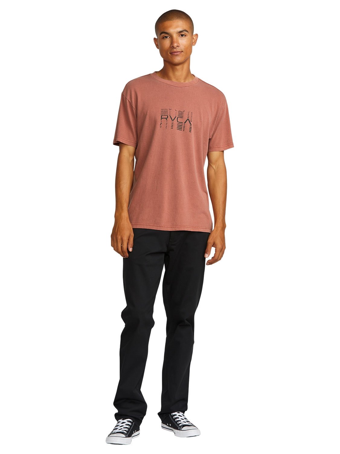 RVCA Men's Repeated T-Shirt