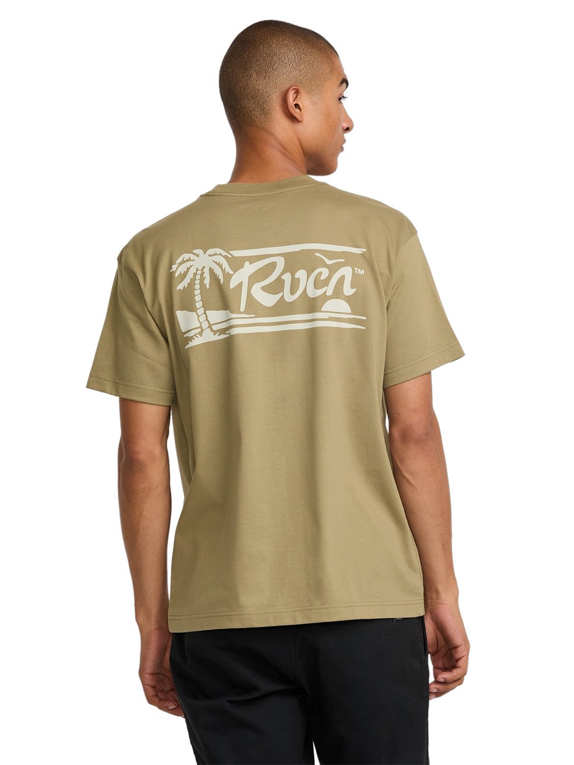 RVCA Mens Exotica Pocket T-Shirt