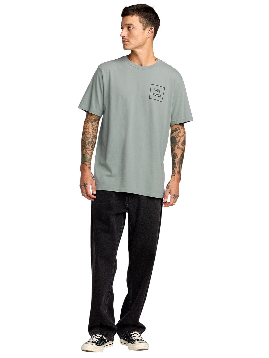 RVCA Men's All The Way T-Shirt