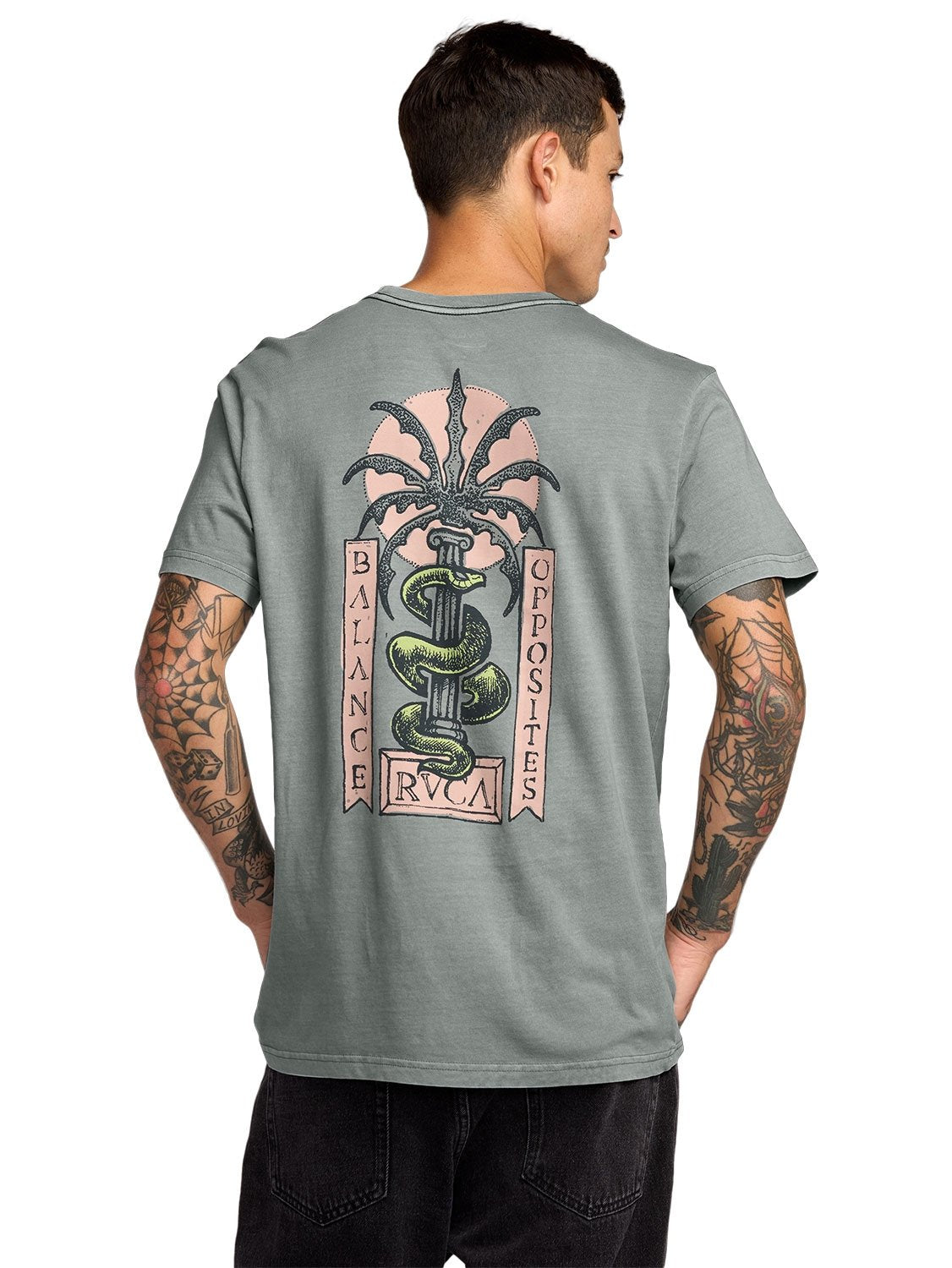 RVCA Men's Serpent T-Shirt