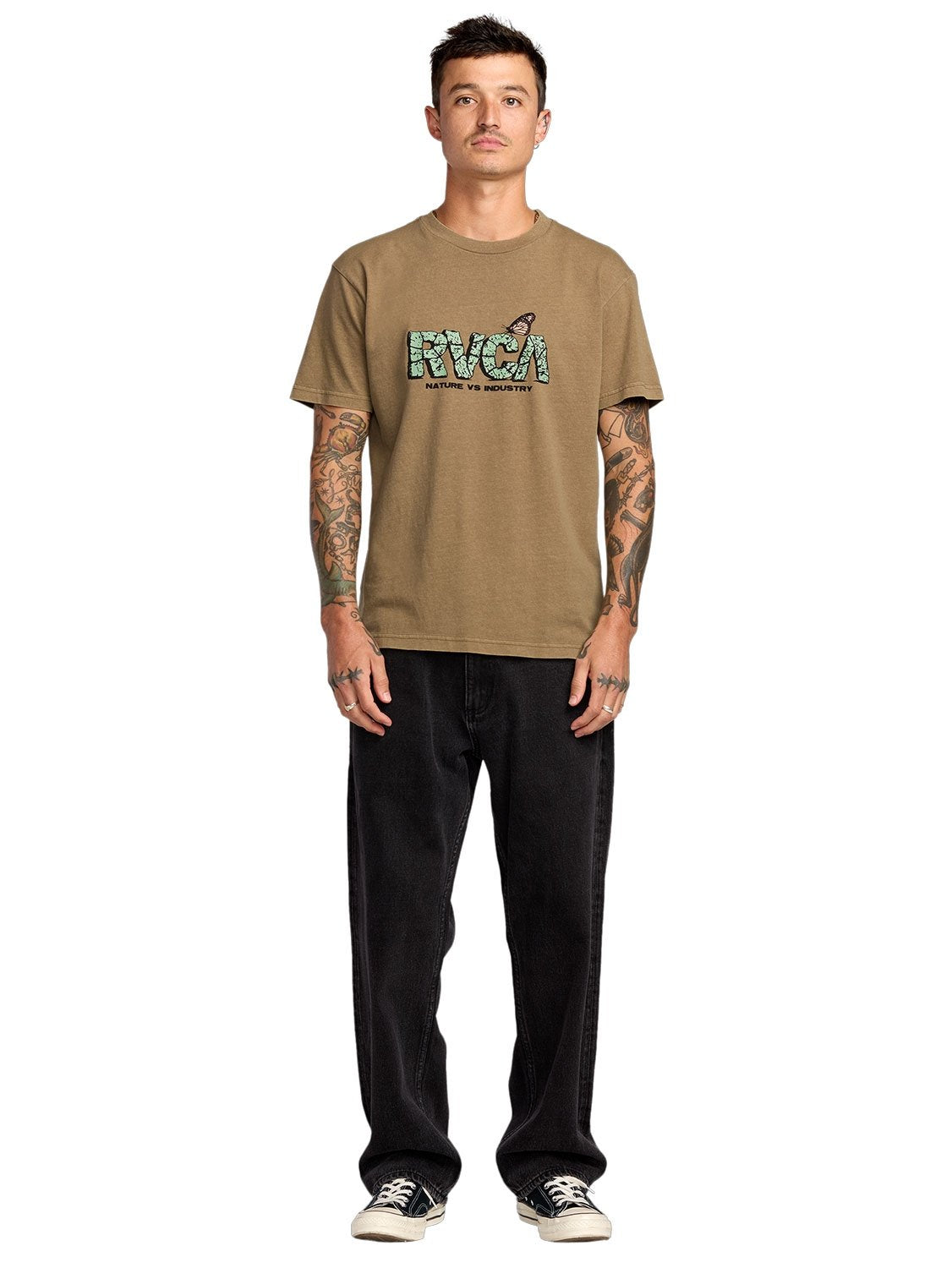 RVCA Men's Butterfly T-Shirt