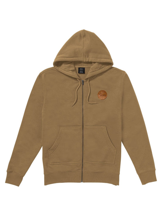 RVCA Men's Script Seasled Zipped Hoodie
