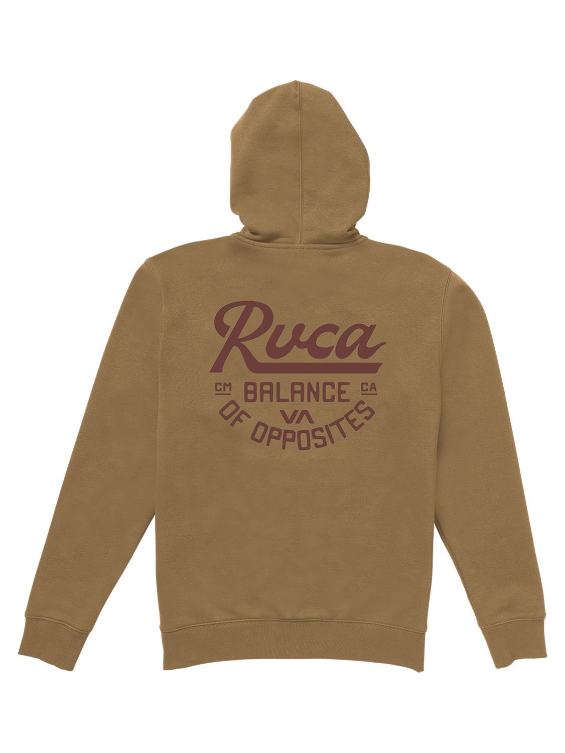 RVCA Men's Script Seasled Zipped Hoodie