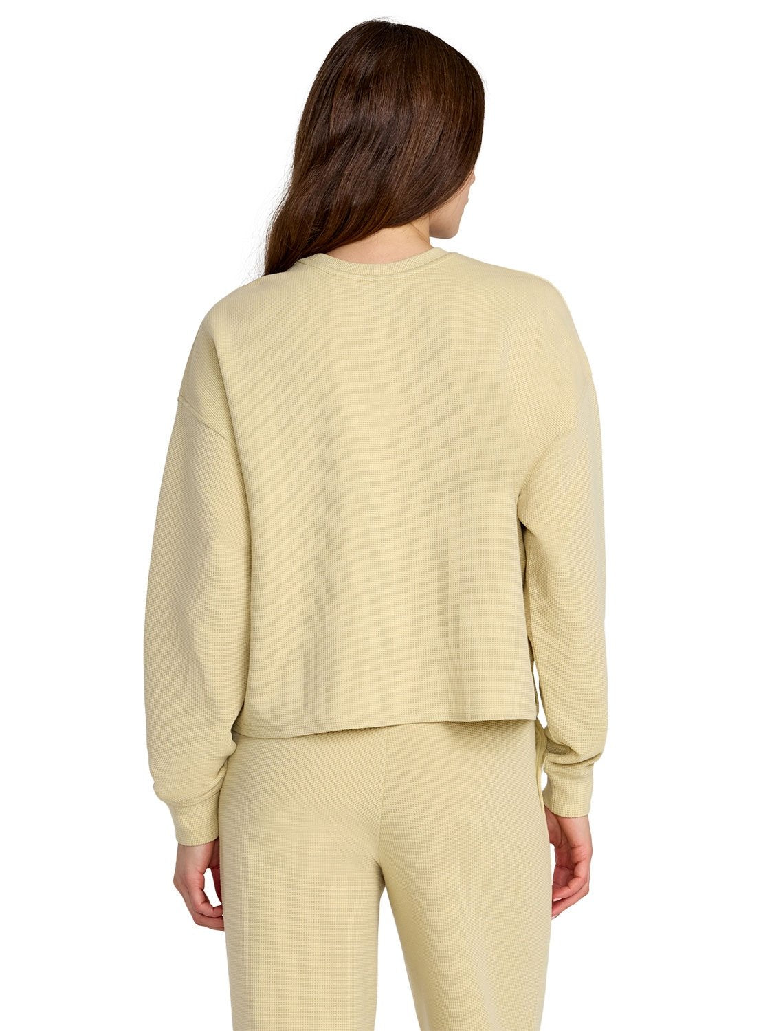 RVCA Ladies Glory Waffle Pullover