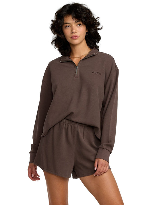RVCA Ladies Glory Waffle Short