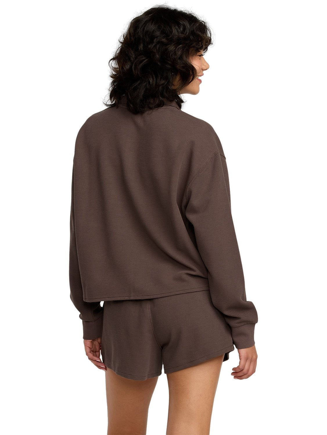 RVCA Ladies Glory Waffle Short