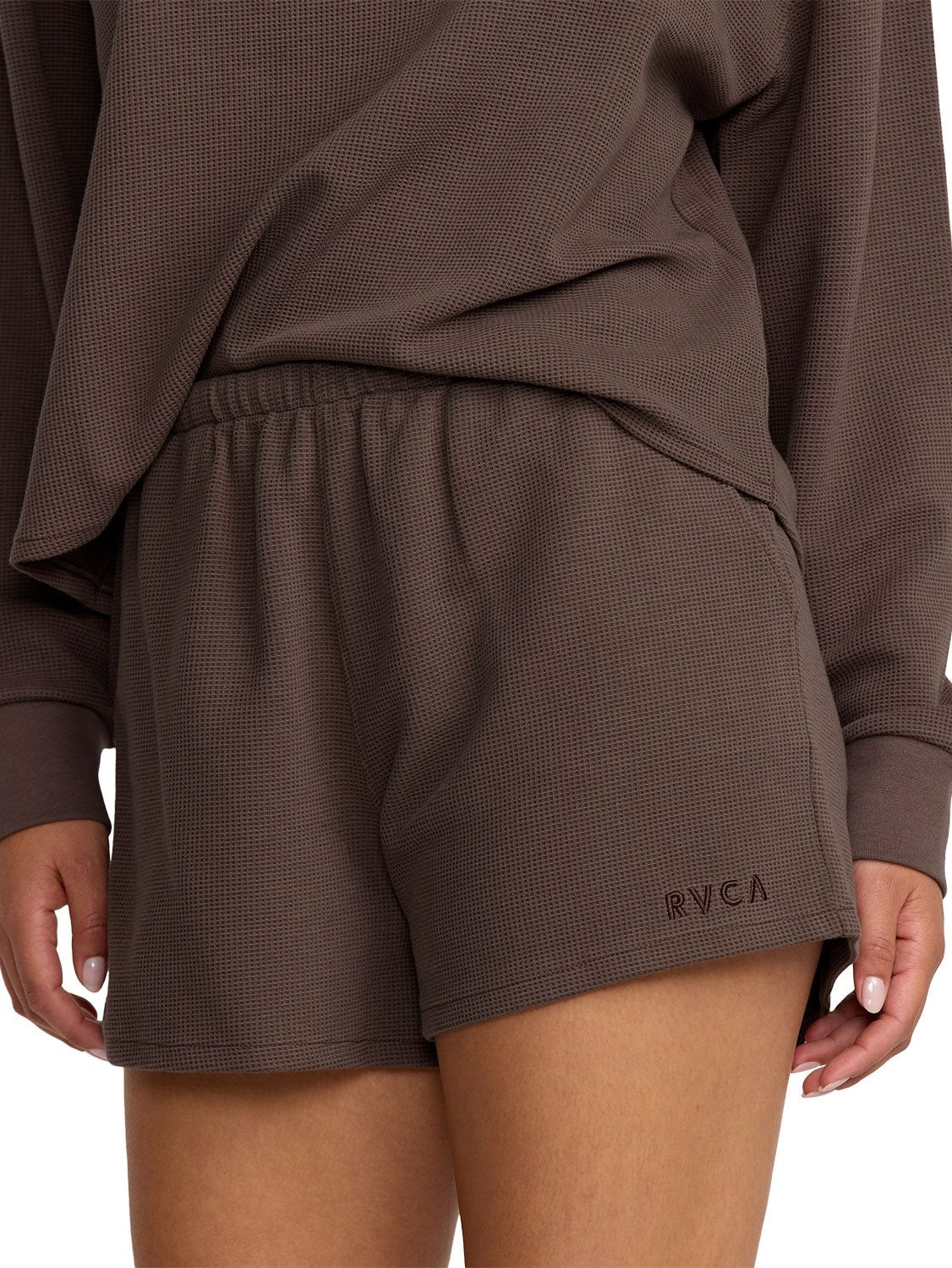 RVCA Ladies Glory Waffle Short