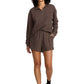 RVCA Ladies Glory Waffle Short