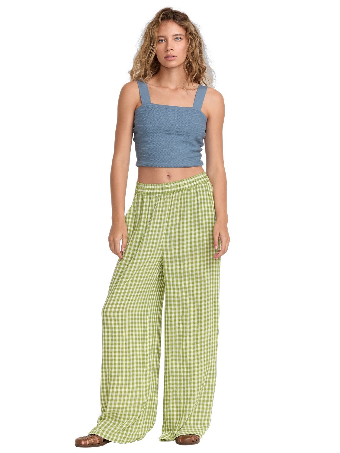 RVCA Ladies New Yume Wide Leg Pant