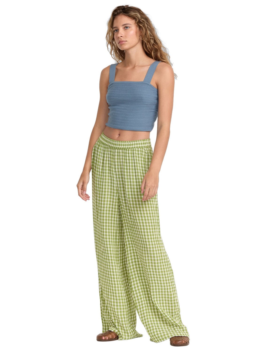 RVCA Ladies New Yume Wide Leg Pant