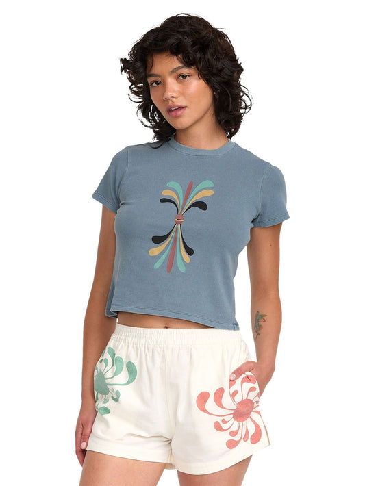 RVCA Ladies Lauryn Alvarez 411 T-Shirt