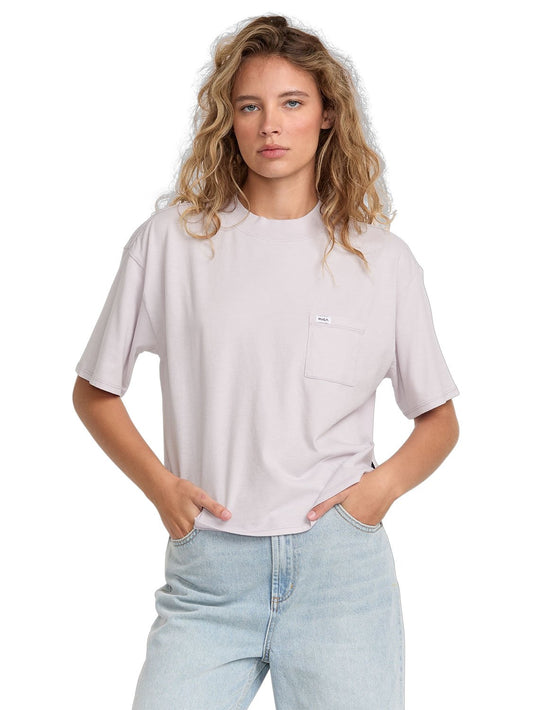 RVCA Ladies Kinney Pocket T-Shirt