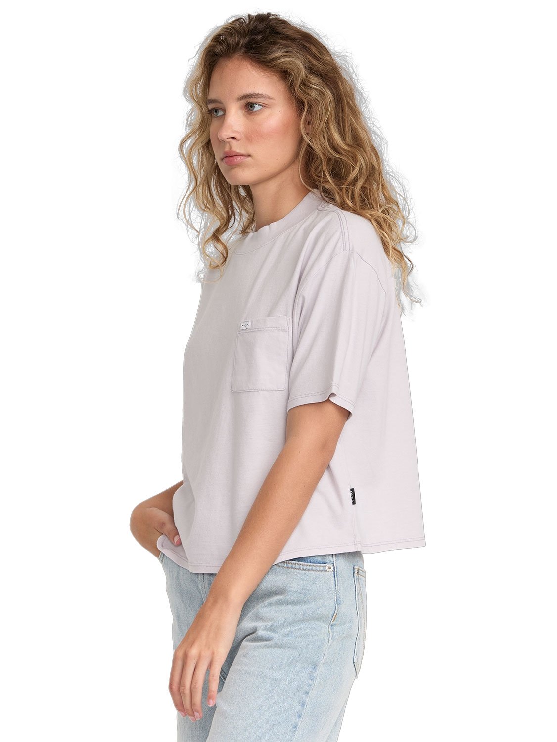 RVCA Ladies Kinney Pocket T-Shirt