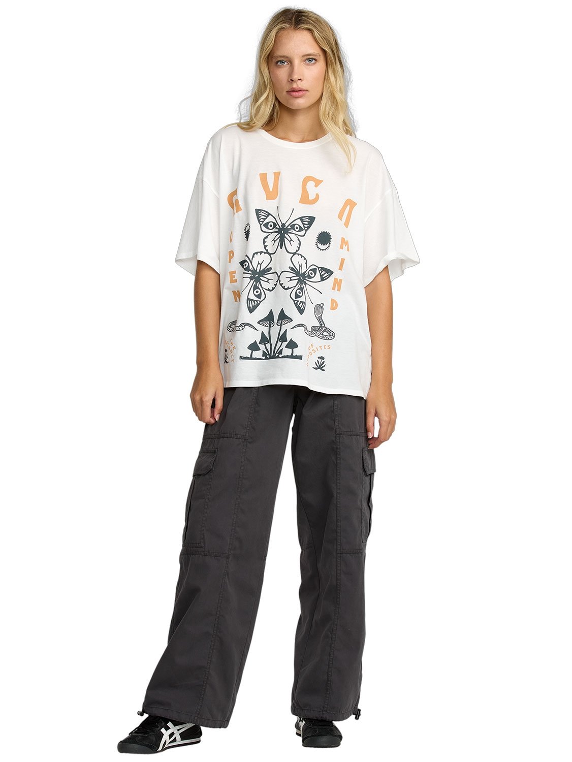 RVCA Ladies Baggie Tees